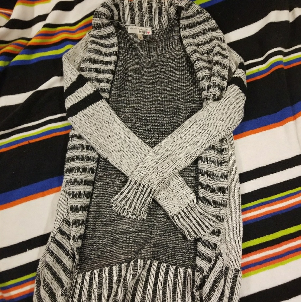 Long Gray sweater